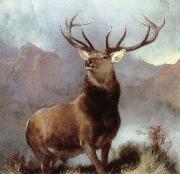 Sir Edwin Landseer monarch of the glen oil painting on canvas